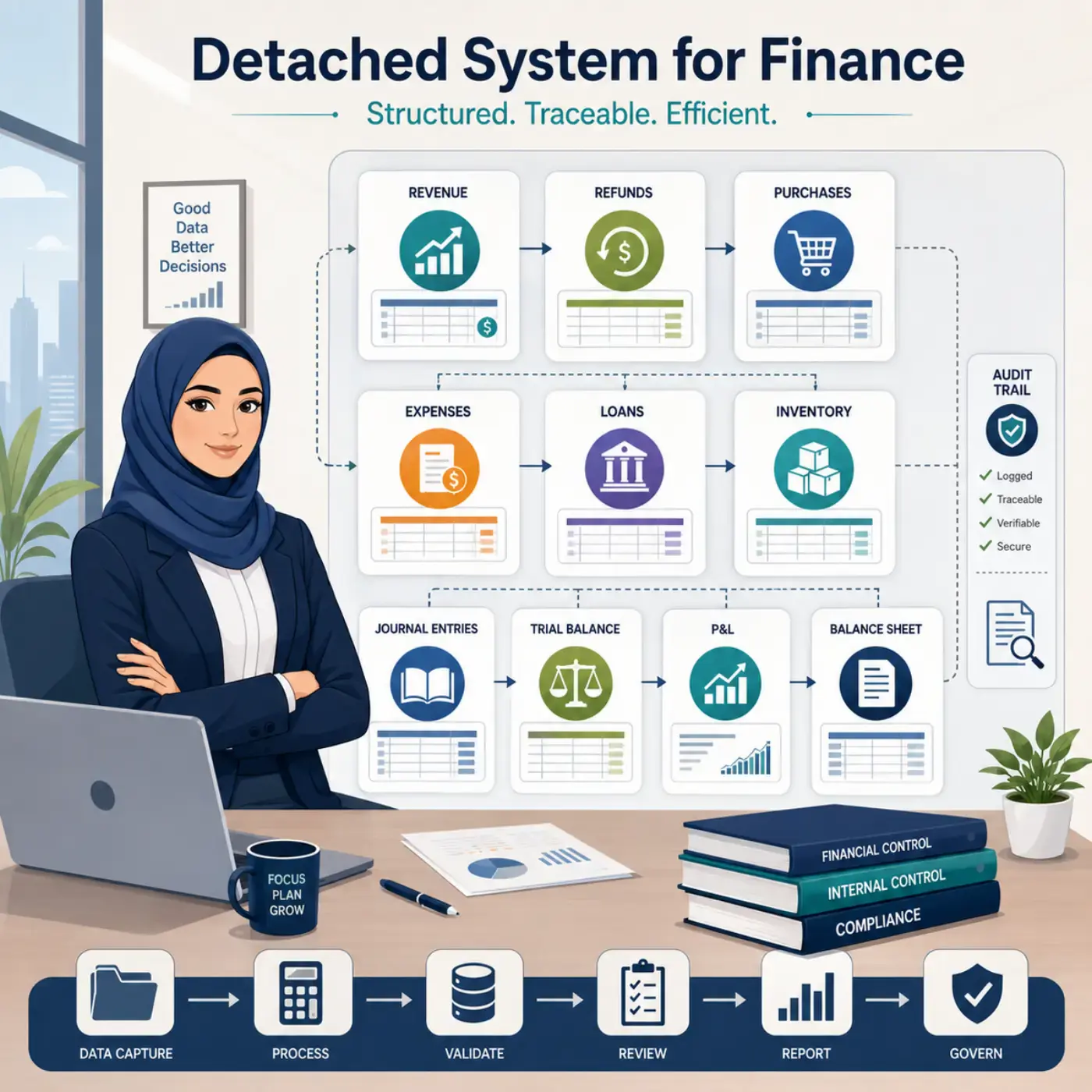 Detached System: Kewangan Tidak Boleh Bertahan dalam Kekacauan Excel Selamanya
