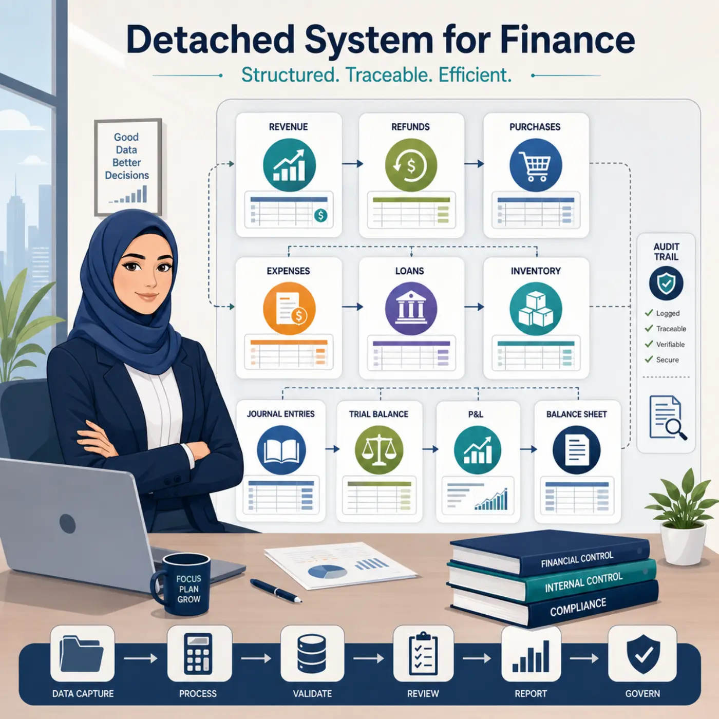 Detached System: Kewangan Tidak Boleh Bertahan dalam Kekacauan Excel Selamanya