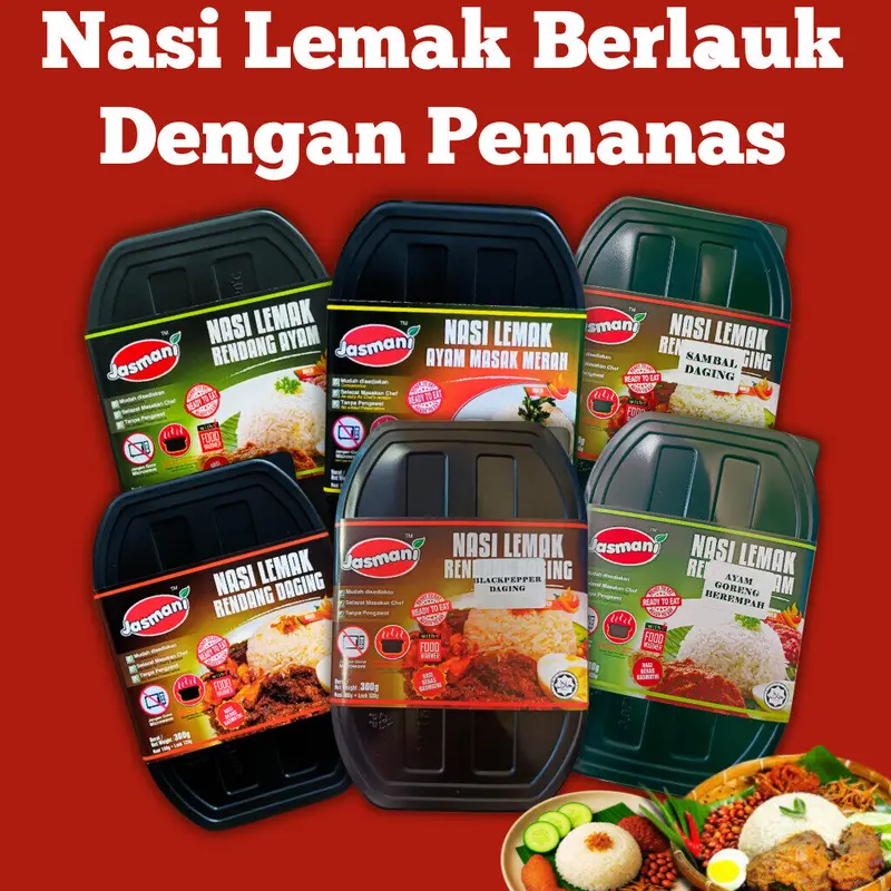 Nasi Lemak Telur Mata