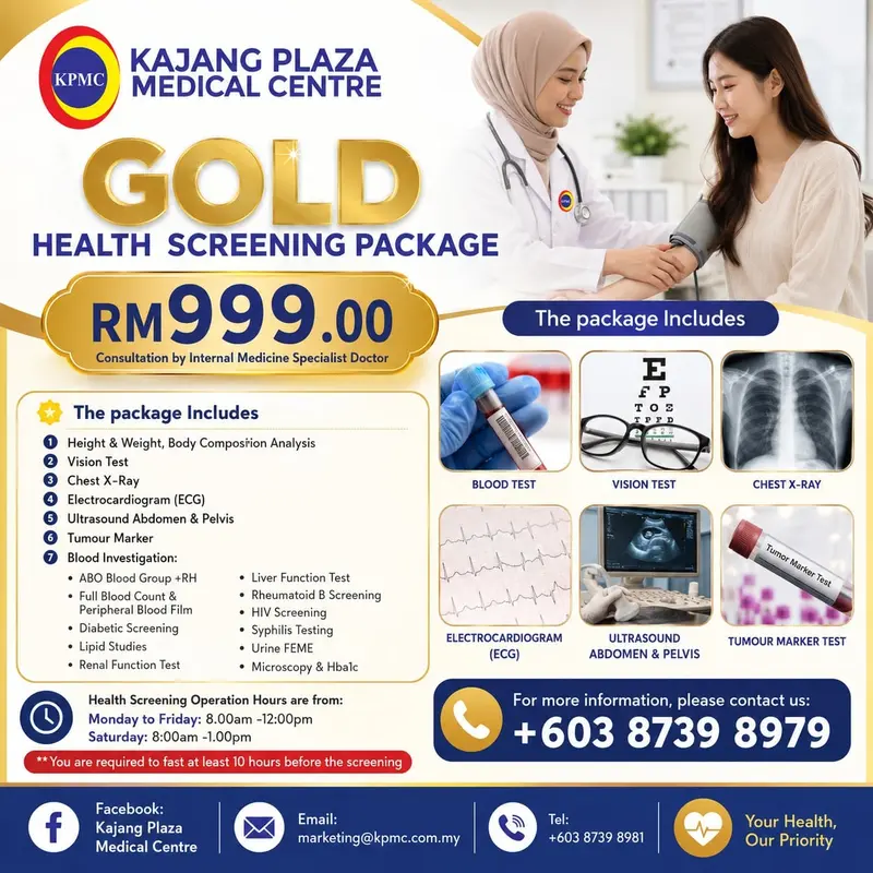Gold screening at KPMC Kajang