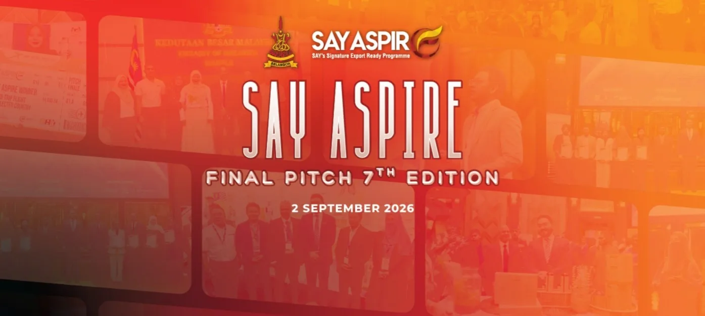 AINNA akan berada di pentas SAY ASPIRE Final Pitch – Edisi ke-7.