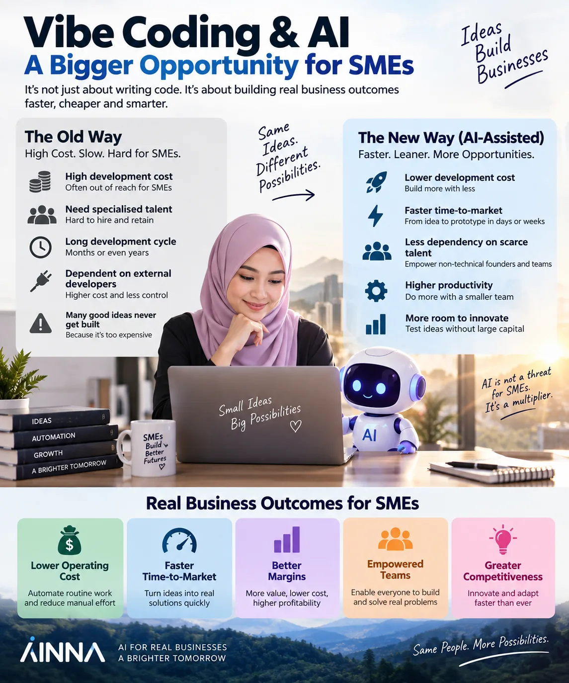 Vibe Coding dan AI: Mengubah Idea SME kepada Hasil Perniagaan