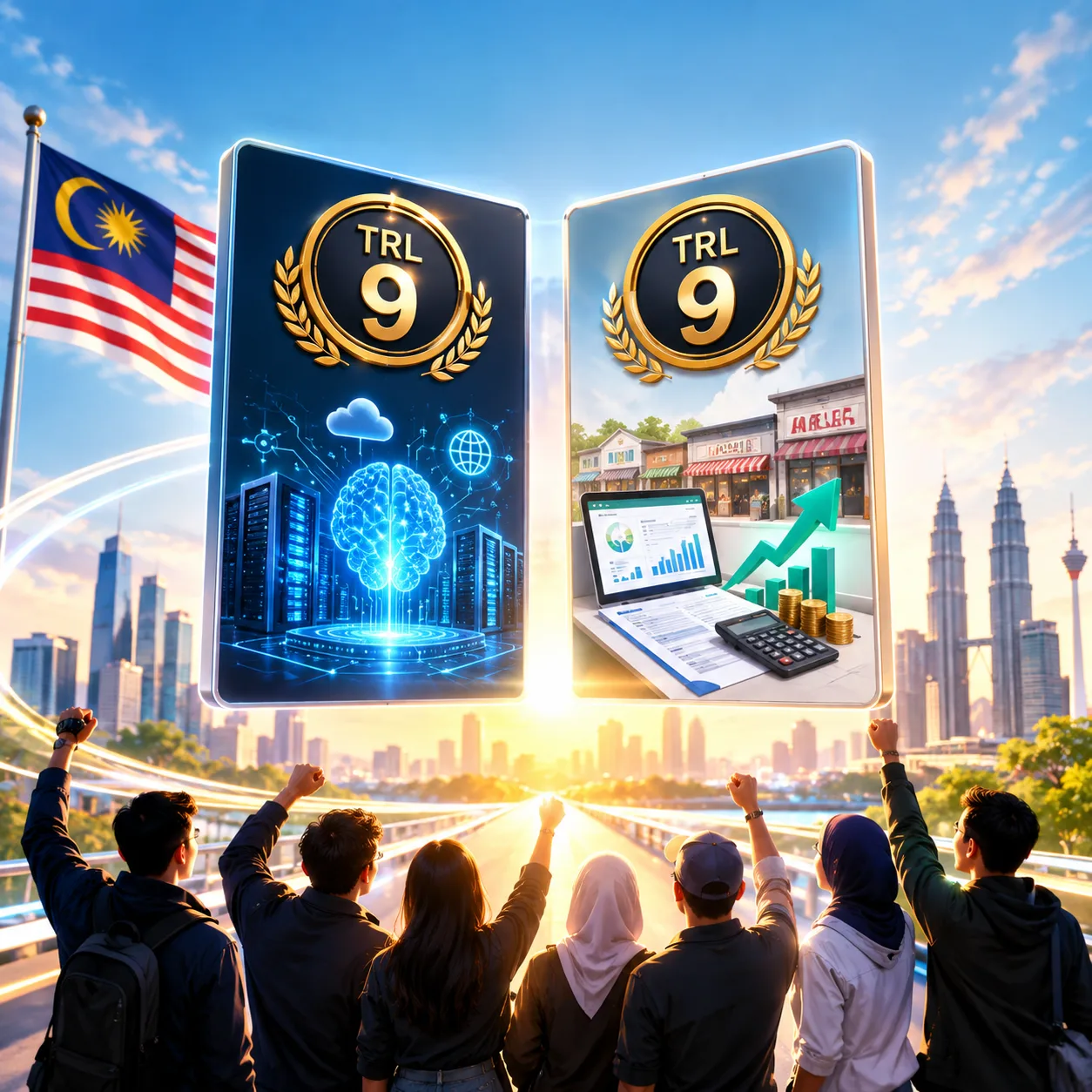 Mencapai TRL 9: Perjalanan Kami ke Sistem AI Komersial Skala Besar