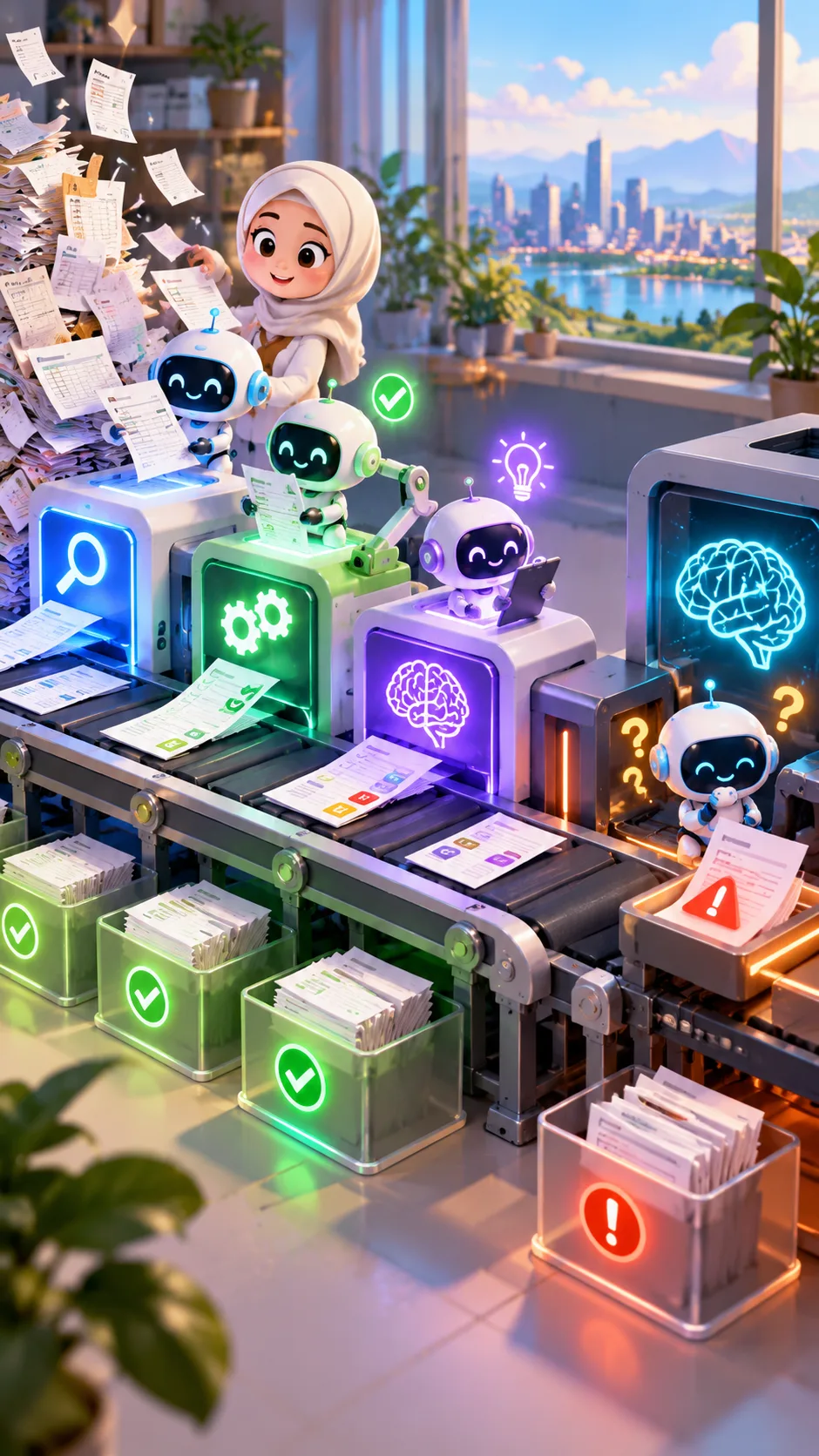 NeuralOps Decision Layer. The idea is simple: not every problem inside a business system needs to be sent to a large AI model.