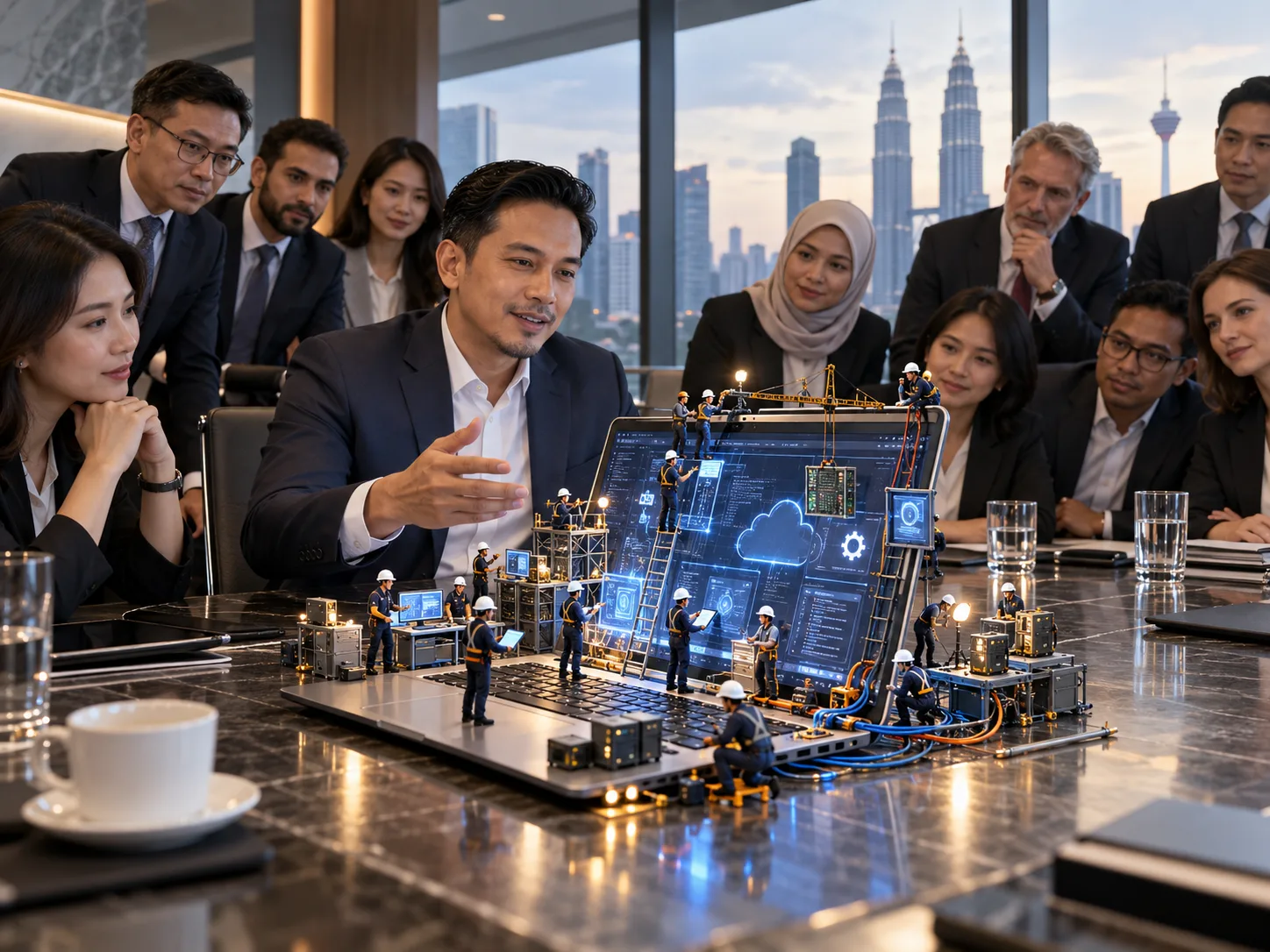 Teknologi bukan sahaja mengubah kelajuan kita bekerja. Ia juga mengubah cara saya berfikir.