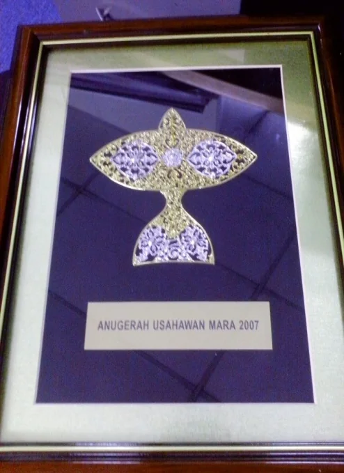 ANUGERAH — ANUGERAH USAHAWAN MARA 2007 — BEST PACKAGING 3 — RD — AWARD — -MIHAS 2008