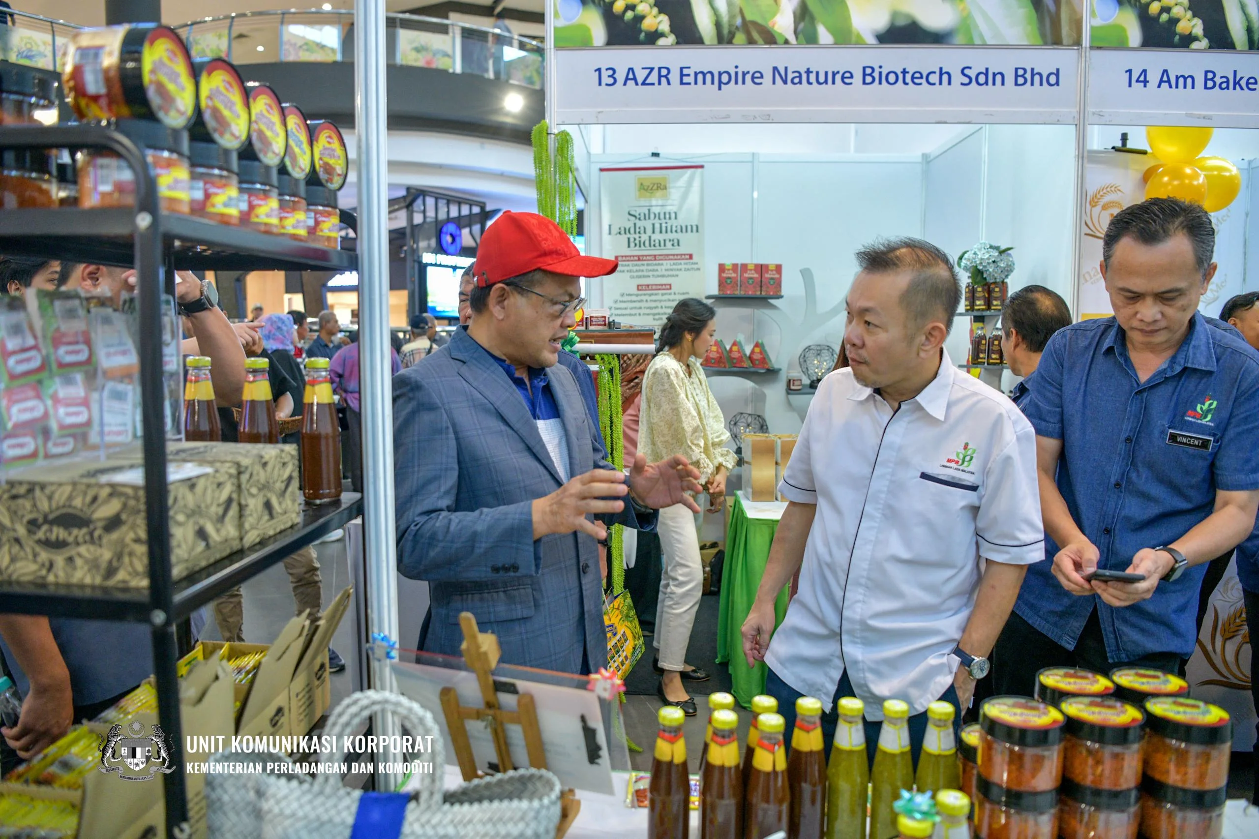 Booth AZR Empire Nature Biotech pada Program Kempen Penggunaan Lada Malaysia 2025