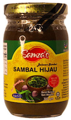 Sambal Hijau bottle
